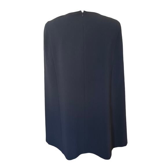 DKNY Black Short Cape Dress Size Small - Picture 3 of 8